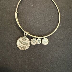 Alex and Ani Silver Charm Bracelet